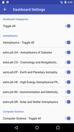 arXiv eXplorer  Mobile App for arXivorg